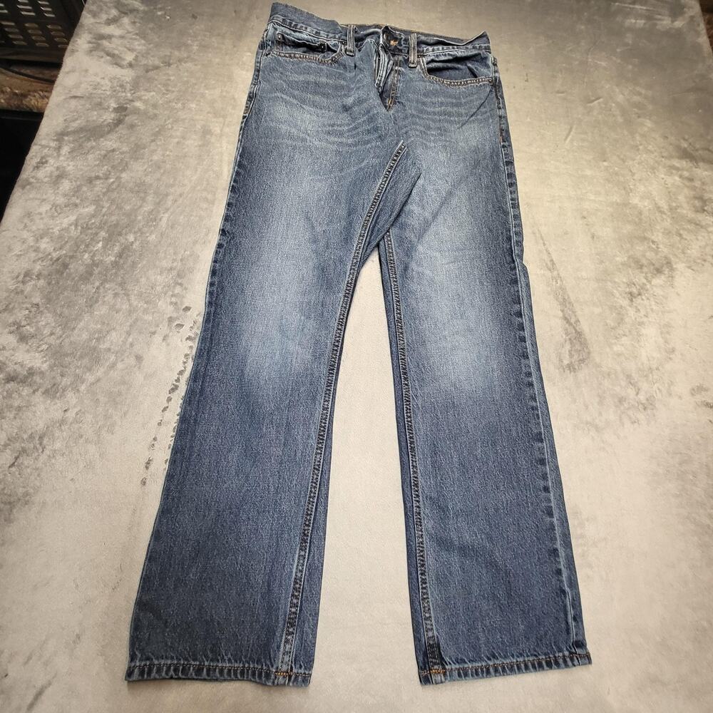 Old Navy Jeans Mens 32x30 Blue Medium Wash Straight Regular Denim Pockets